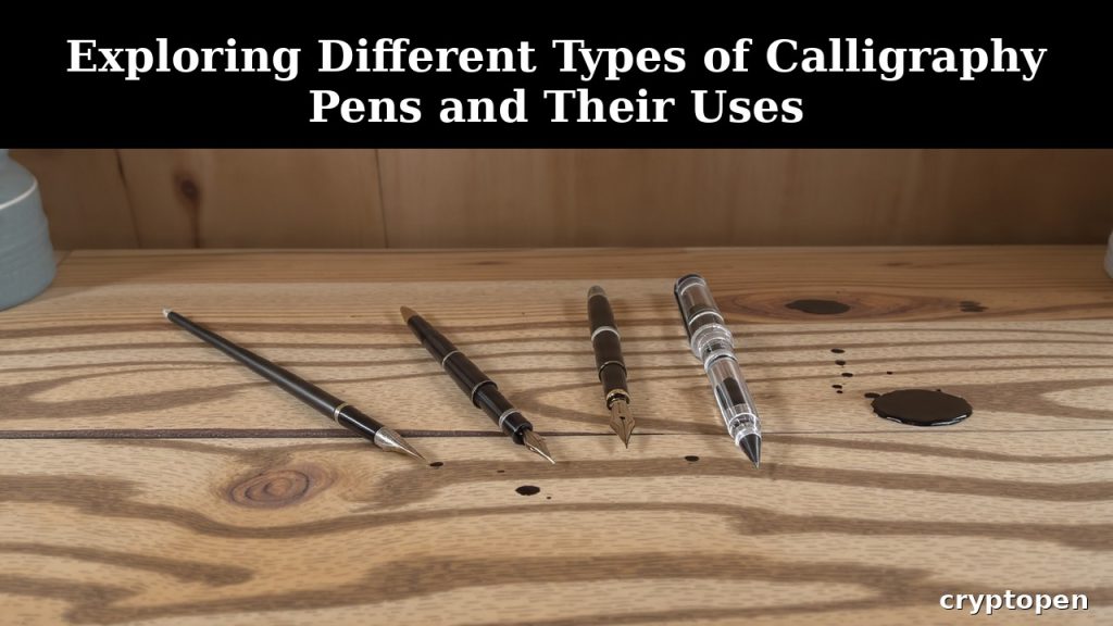calligraphy pen types