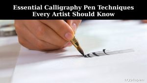 calligraphy pen techniques