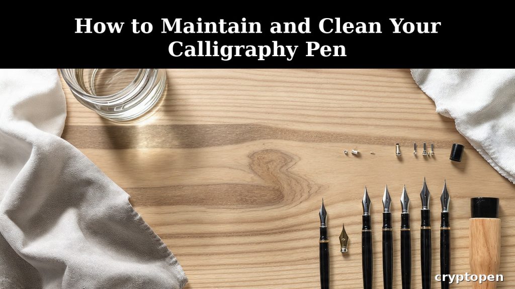 calligraphy pen care