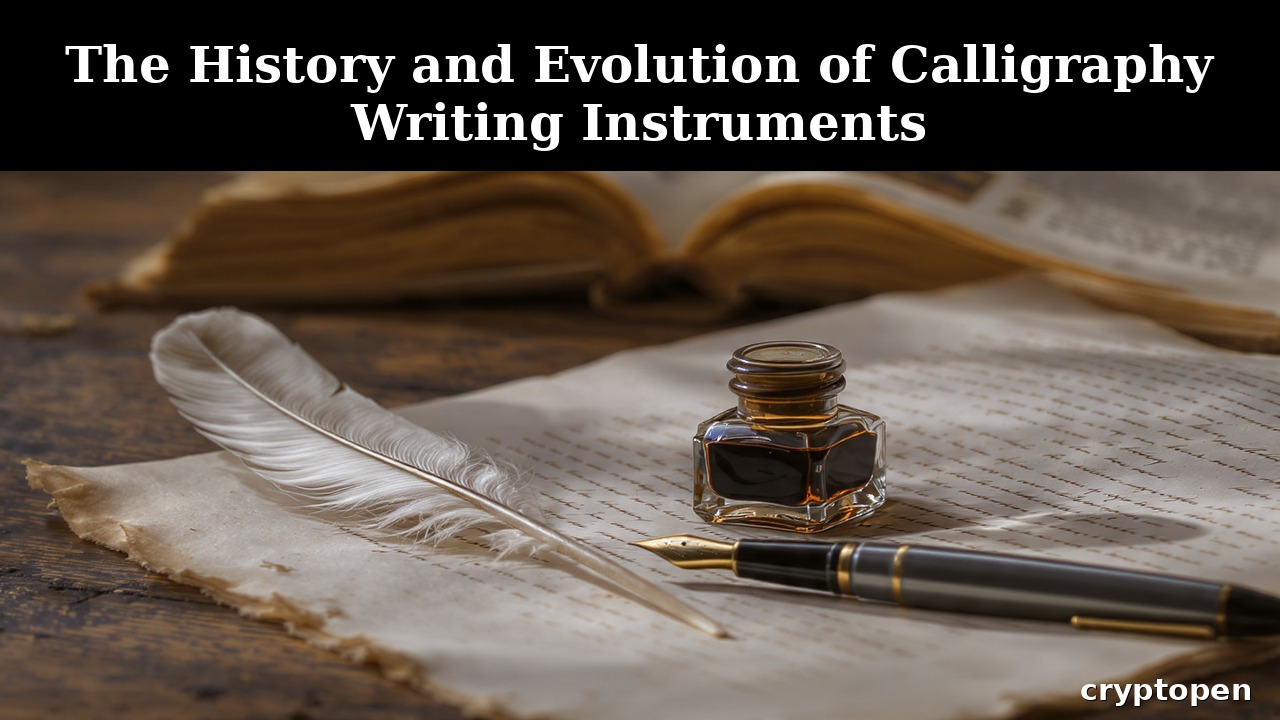 calligraphy writing instruments for beautiful hand lettering