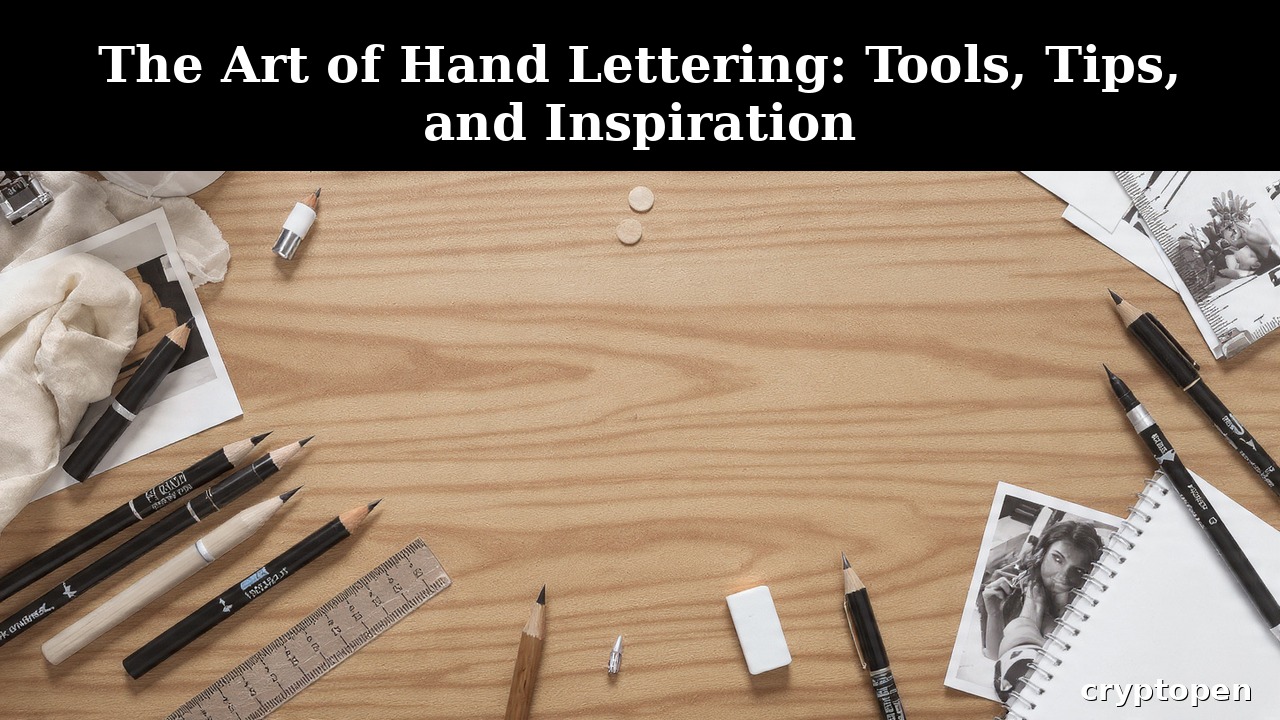 hand lettering pens for beautiful hand lettering